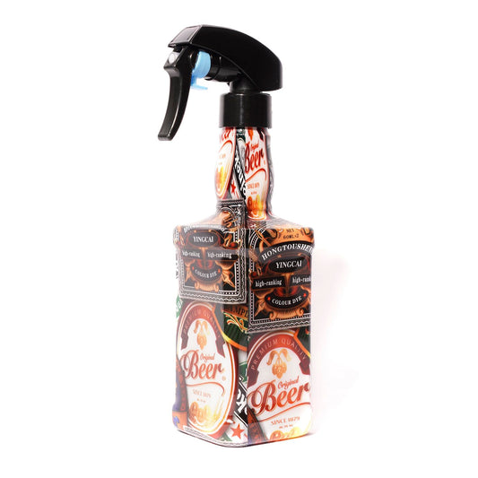 STUDIO LIMITED Barber Spray Bottle Barber Stylist Fine Mist Sprayer Refillable Hair Spray Bottles Mist (Beer 500ml/16.9oz) Beauty & Personal Care STUDIO LIMITED
