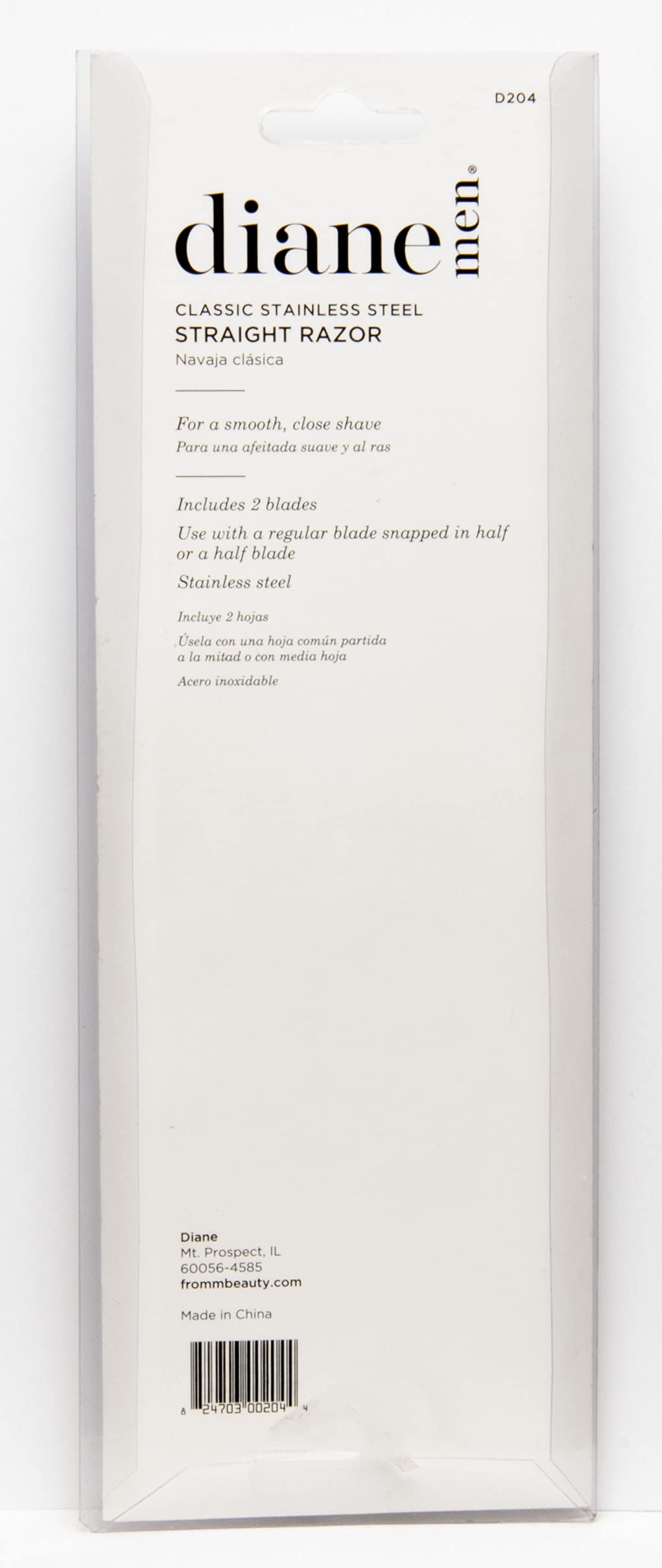 Diane Classic Straight Razor Beauty and Personal Care Diane