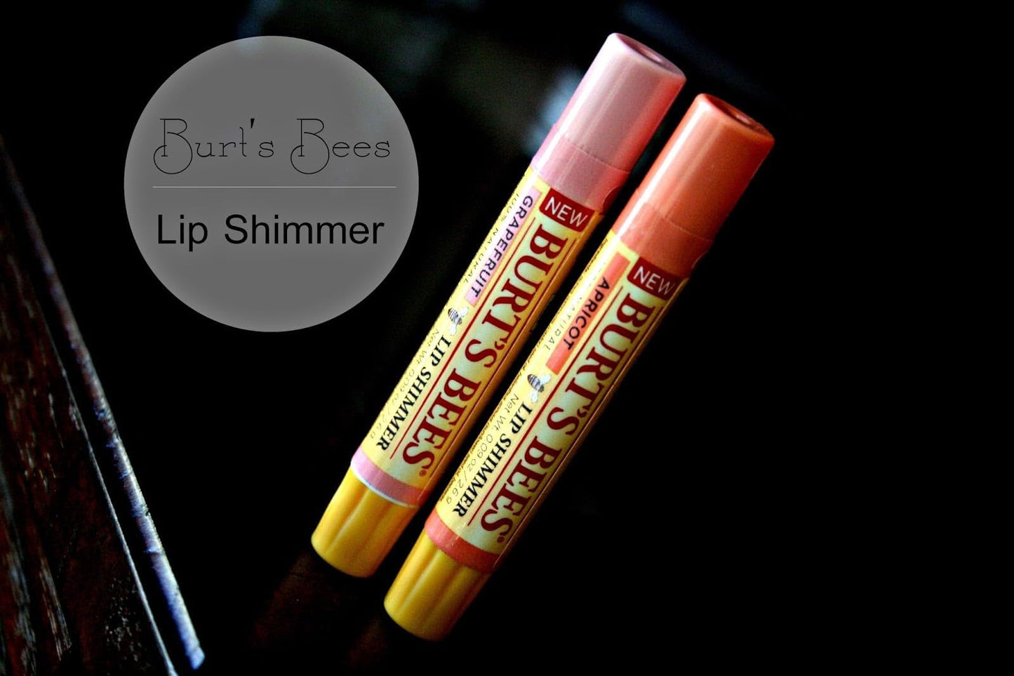 Burt's Bees Lip Shimmer, Grapefruit 0.09 Ounce (Pack of 4) Beauty & Personal Care Burt's Bees