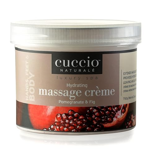 Cuccio Naturale Massage Creme - Non-Greasy Energizing Formula - Glides Easily On Skin - Manicure And Pedicure Treatment - Leaves Skin Soft, Smooth Beauty & Personal Care Cuccio