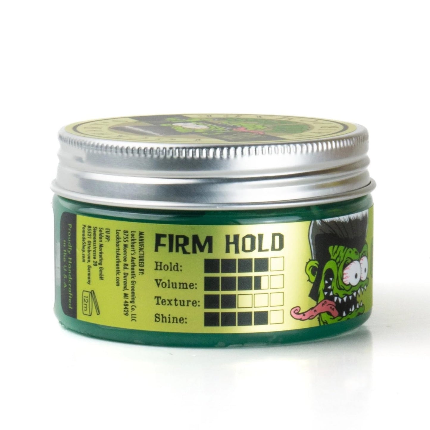LOCKHART'S Hand Crafted Cinnamon Sandalwood Goon Grease Hair Pomade Heavy Hold 3.4 oz Beauty & Personal Care Lockhart's Authentic Grooming Co. LLC