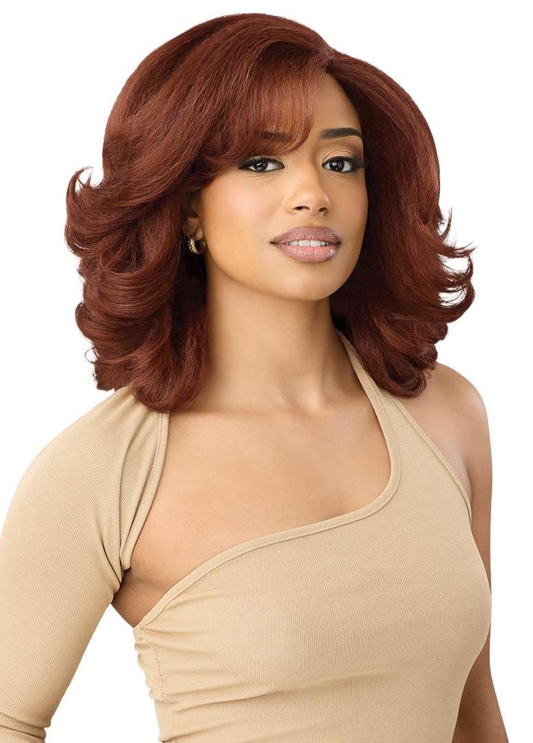 Outre Lace Front Wig - Neesha Soft & Natural - Neesha 213 (DARK BROWN 2)