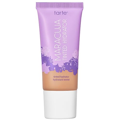tarte maracuja tinted moisturizer - Lightweight Sheer Foundation with Buildable Longwear Coverage, Hyaluronic Acid, Turmeric, Aloe for Hydrated Skin Beauty & Personal Care tarte