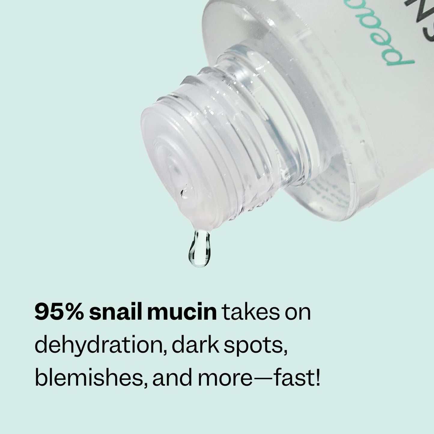 Peach Slices - Snail Rescue Blemish Busting Toner (4.05 oz) - 95% Snail Mucin Concentrate - Clarify, Strengthen, Balance - Hyaluronic Acid & CICA Beauty & Personal Care Peach Slices