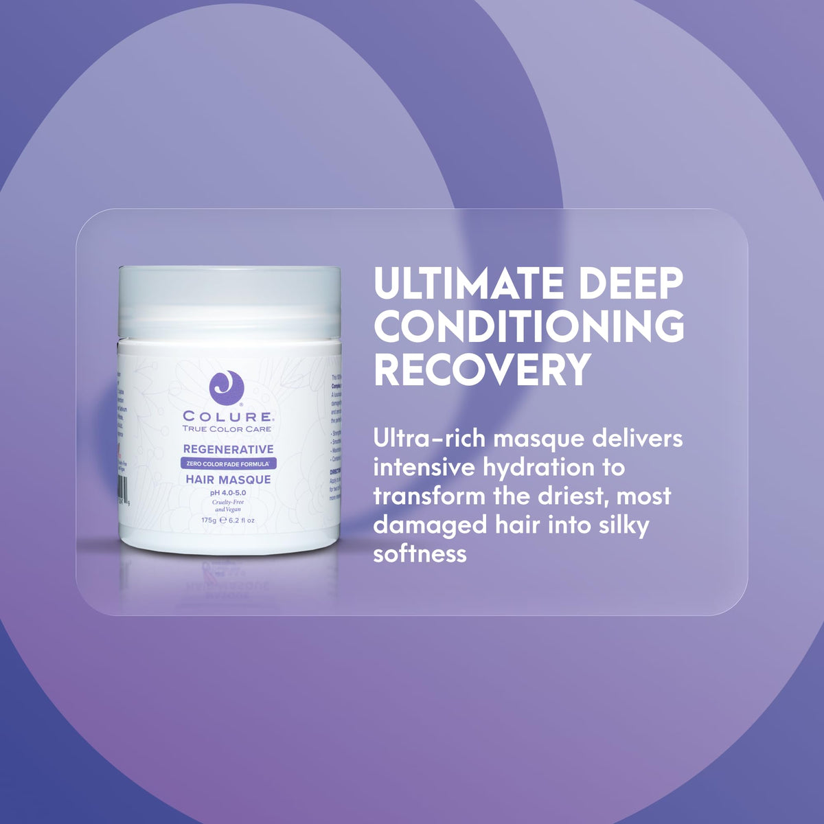 COLURE Essential Therapy Masque 6.2 oz - Ultra Rich Deep Conditioning Hair Treatment for Dry Damaged Brittle Scalp Care