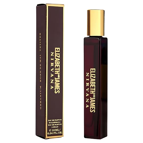 Nirvana Rose By Elizabeth And James Eau De Parfum Rollerball 0.34 Oz Mini Beauty & Personal Care Elizabeth and James