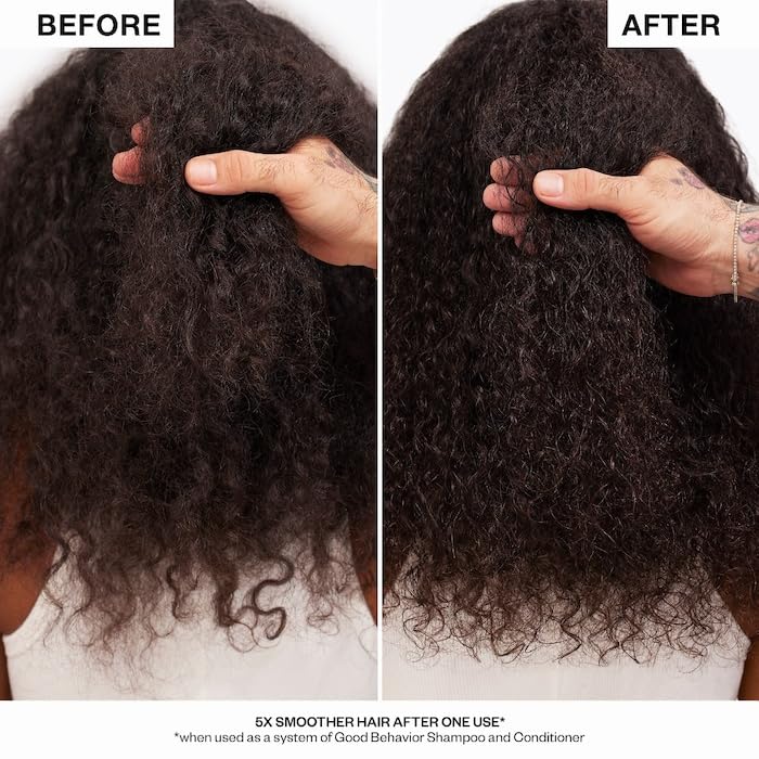 IGK GOOD BEHAVIOR Ultra Smooth Shampoo & Conditioner Set | Frizz Control + Shine | Vegan + Cruelty-Free | 33.8 oz (Pack of 2) Beauty & Personal Care IGK
