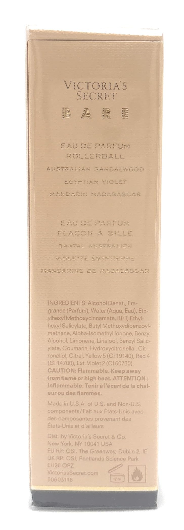 Victoria's Secret Bare Eau De Parfum Rollerball .23 fl oz Beauty & Personal Care Victoria's Secret