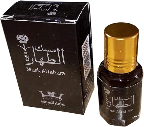 1 Bottle MUSK ALTAHARA Black Arabian Saudi Purity Oil Musk 1 x 5 ml = 0.16 ounce, Purity Musk Black ??? ??????? ???? Beauty & Personal Care Musk AL tahara