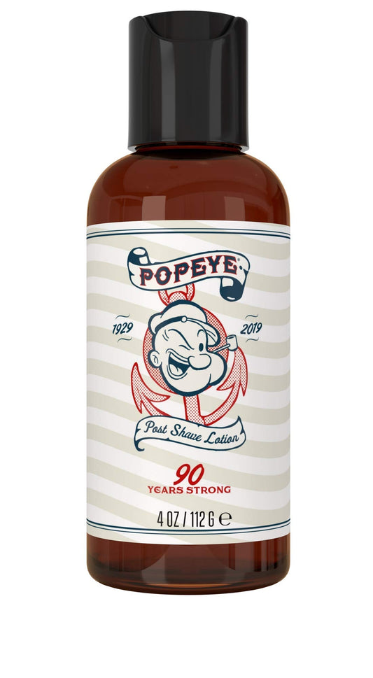 Popeye Shaving Co Nourishing Post Shave Lotion, Soothing Men's Aftershave Lotion for all Skin Types, Sandalwood Scent, 4 oz Beauty and Personal Care Razor MD