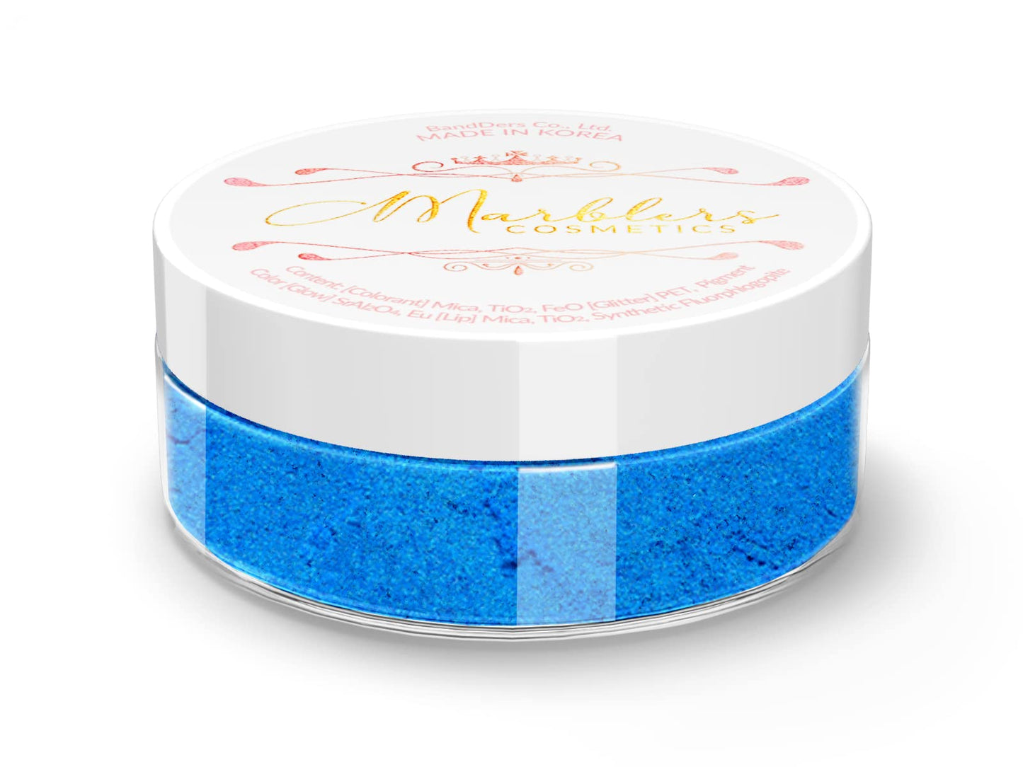 MARBLERS Fine Synthetic Mica Powder [Wonder Blue] 0.11oz (3g) | Highly Pigmented | Non-Toxic, Vegan, Cruelty-Free | Lip Gloss, Lipstick, Bath Bomb Beauty & Personal Care MARBLERS