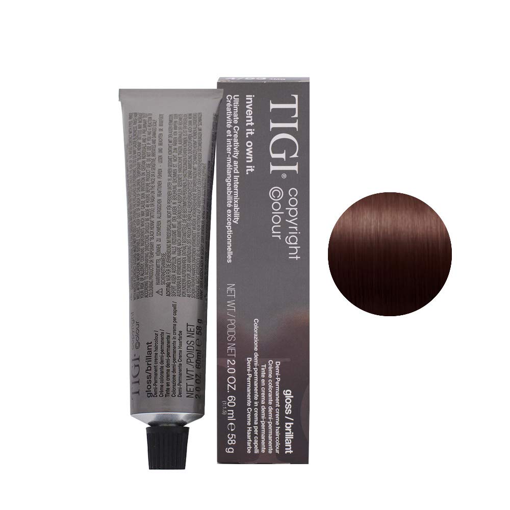 4/53 Mahogany golden brown Tigi Gloss 60ml Beauty & Personal Care TIGI