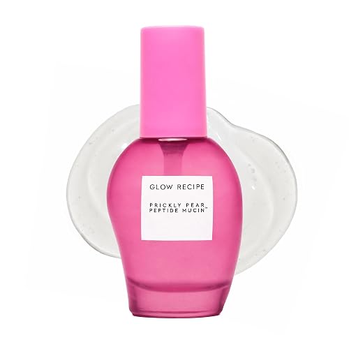 Glow Recipe Prickly Pear Peptide Mucin - Vegan "Snail" Mucin Face Serum to Hydrate & Repair Skin Barrier with Pore Refining Bio-Active Peptides & Deep Beauty & Personal Care Glow Recipe