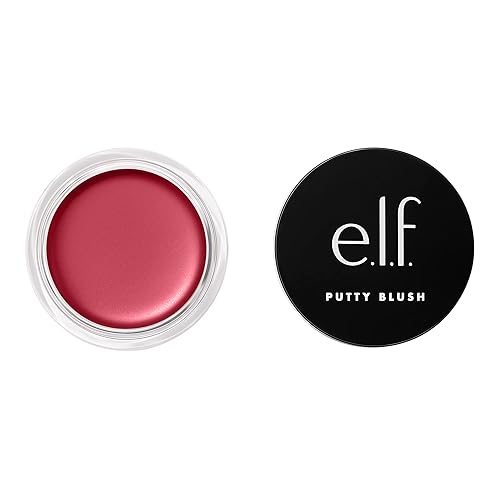 e.l.f. Putty Blush, Creamy & High-Pigment Formula For A Natural Glow, Delivers A Semi-Matte & Powder Finish, Vegan & Cruelty-Free, Caribbean Beauty & Personal Care e.l.f.