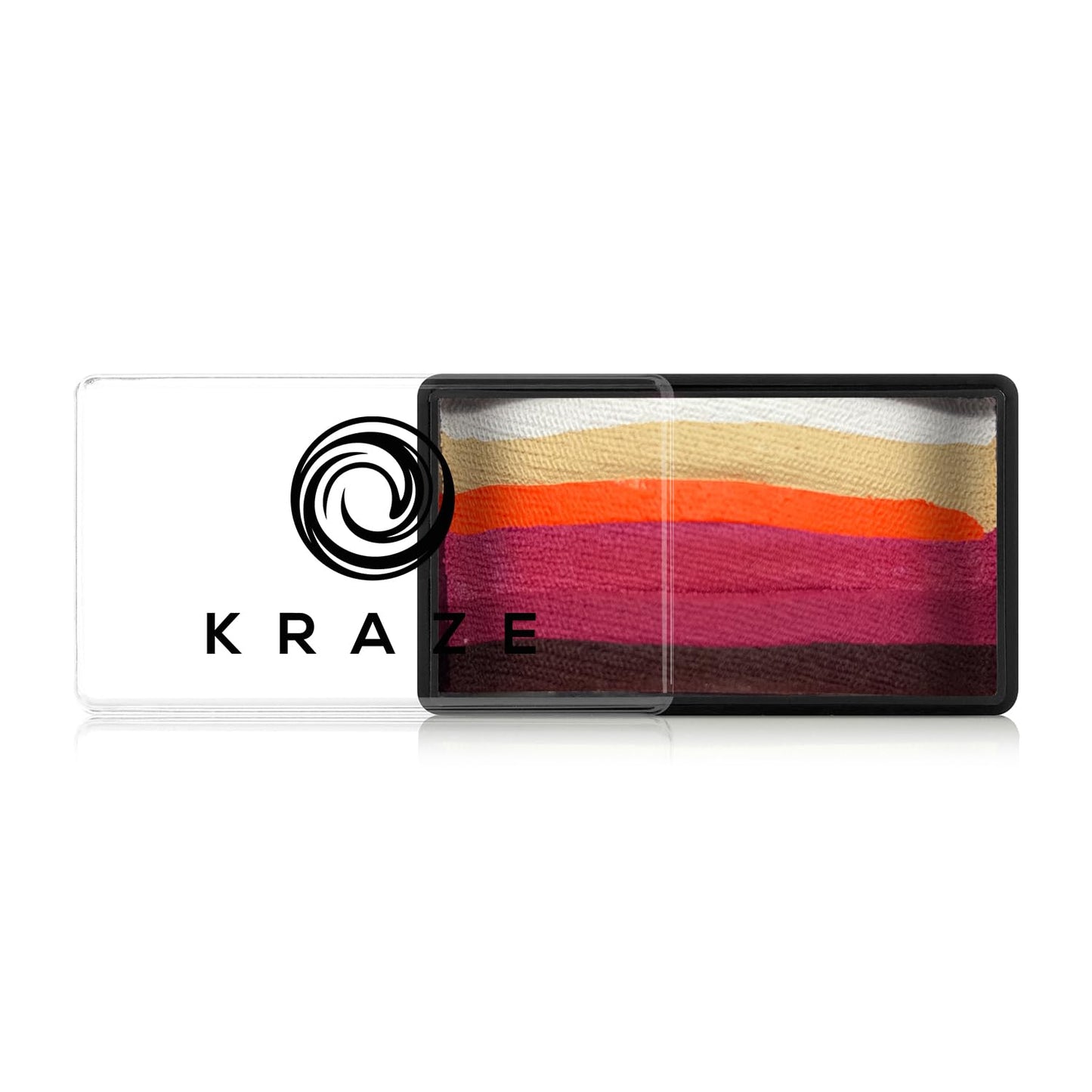 Kraze FX Dome Stroke - Romantic Lily by Linnea (25 gm), Professional 1-Stroke Split Cake, Hypoallergenic, Non-Toxic, Water Activated Face & Body Beauty & Personal Care Kraze FX