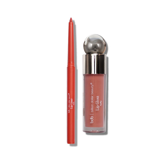 billion dollar brows bdb Lip Gloss with Lip Liner Set, Moisturizing High Shine, Lightweight Glossy, Plumping Lip Gloss, Fling Beauty & Personal Care billion dollar brows