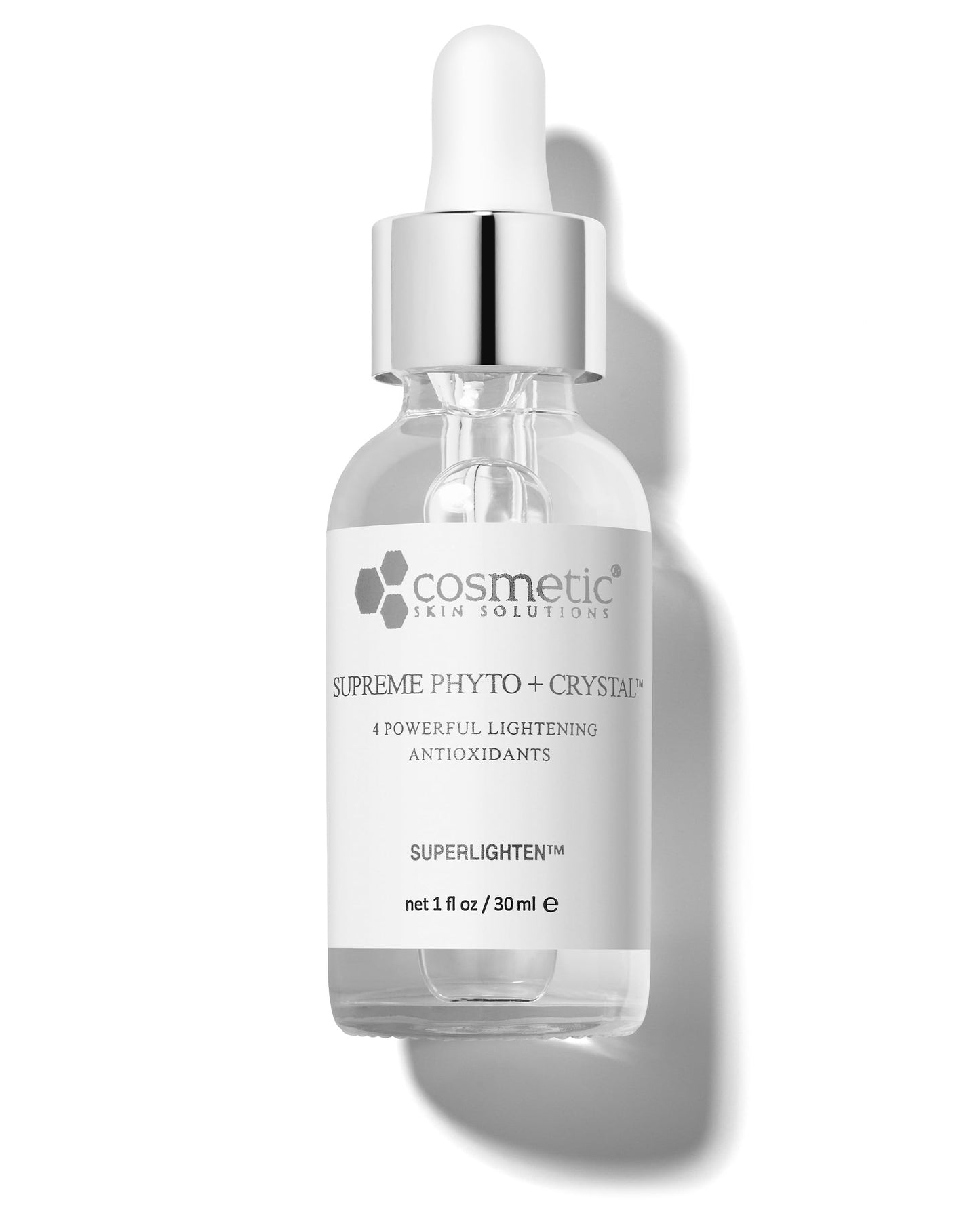 Supreme Phyto + Crystal - Hydrating Serum and Dark Spot Corrector for Face with Uva Ursi, Alpha Arbutin, Licorice & Glucosamine - Moisturizing Gel Beauty & Personal Care Cosmetic Skin Solutions