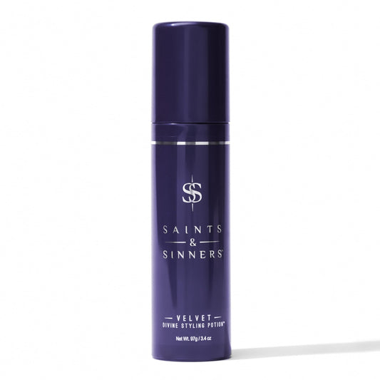 Saints & Sinners Award Winning Velvet Divine Hair Styling Potion, Thermal Protectant, Shine & Defrizzes Hair, Moisturizing Anti-Frizz Hair Cream Beauty & Personal Care Saints & Sinners