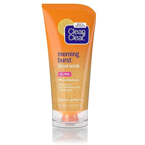 Clean & Clear Morning Burst Facial Scrub For All Skin Types,5 Fl Oz (Pack of 2) Beauty & Personal Care Clean & Clear