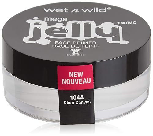 wet n wild Mega Jelly Jelly Face Primer, Clear Canvas 104A, 1.05 oz Beauty & Personal Care wet n wild