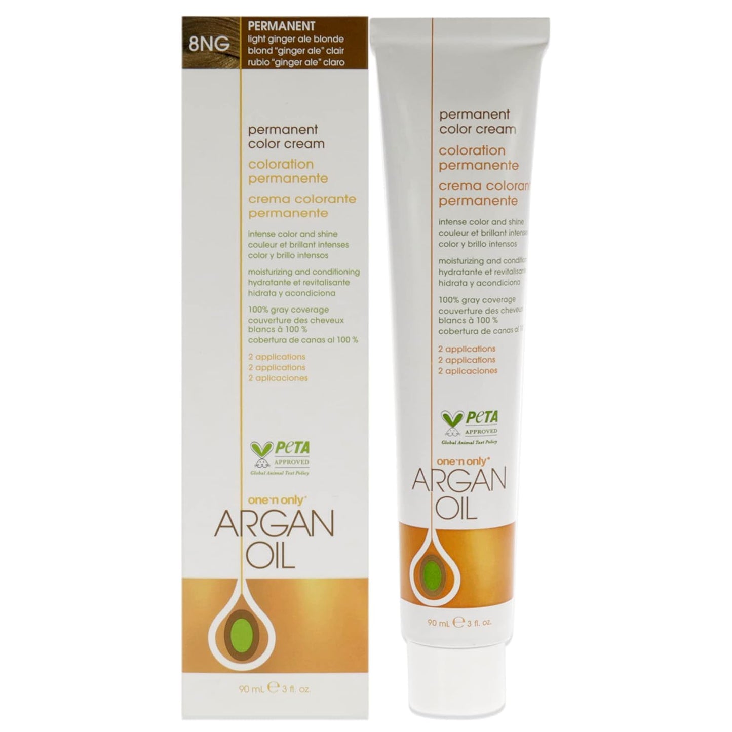 One N' Only Permanent Hair Color - Permanent Hair Dye Made with Argan Oil - Delivers Rich, Accurate Tones with Gray Coverage - Improves Moisture Beauty & Personal Care One 'N Only