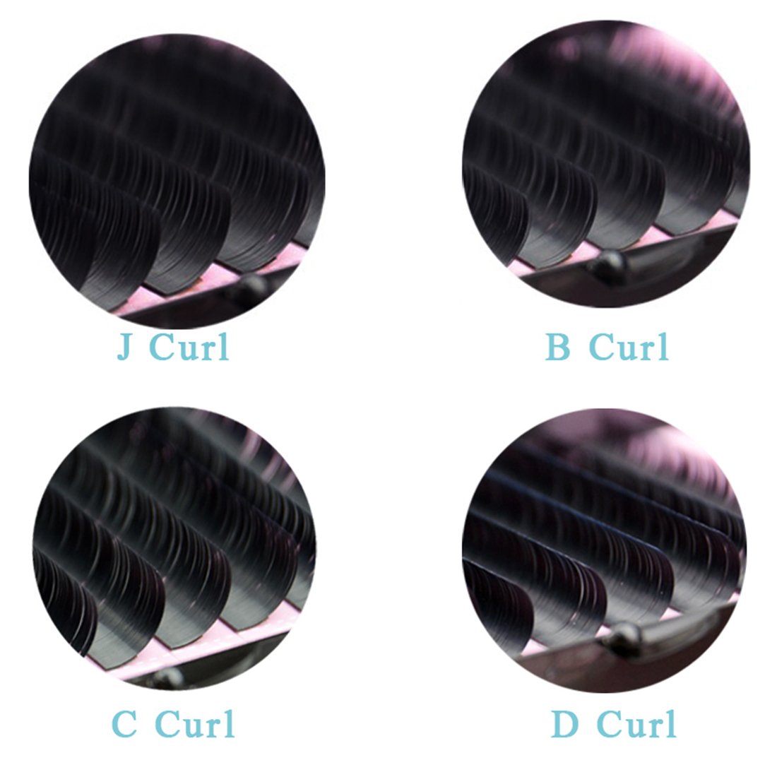 Qeelasee Faux Mink Silk Eyelash Extensions 0.03mm D Curl 12mm Semi-Permanent Individual Lashes Extension Professional Salon Use Beauty & Personal Care Qeelasee