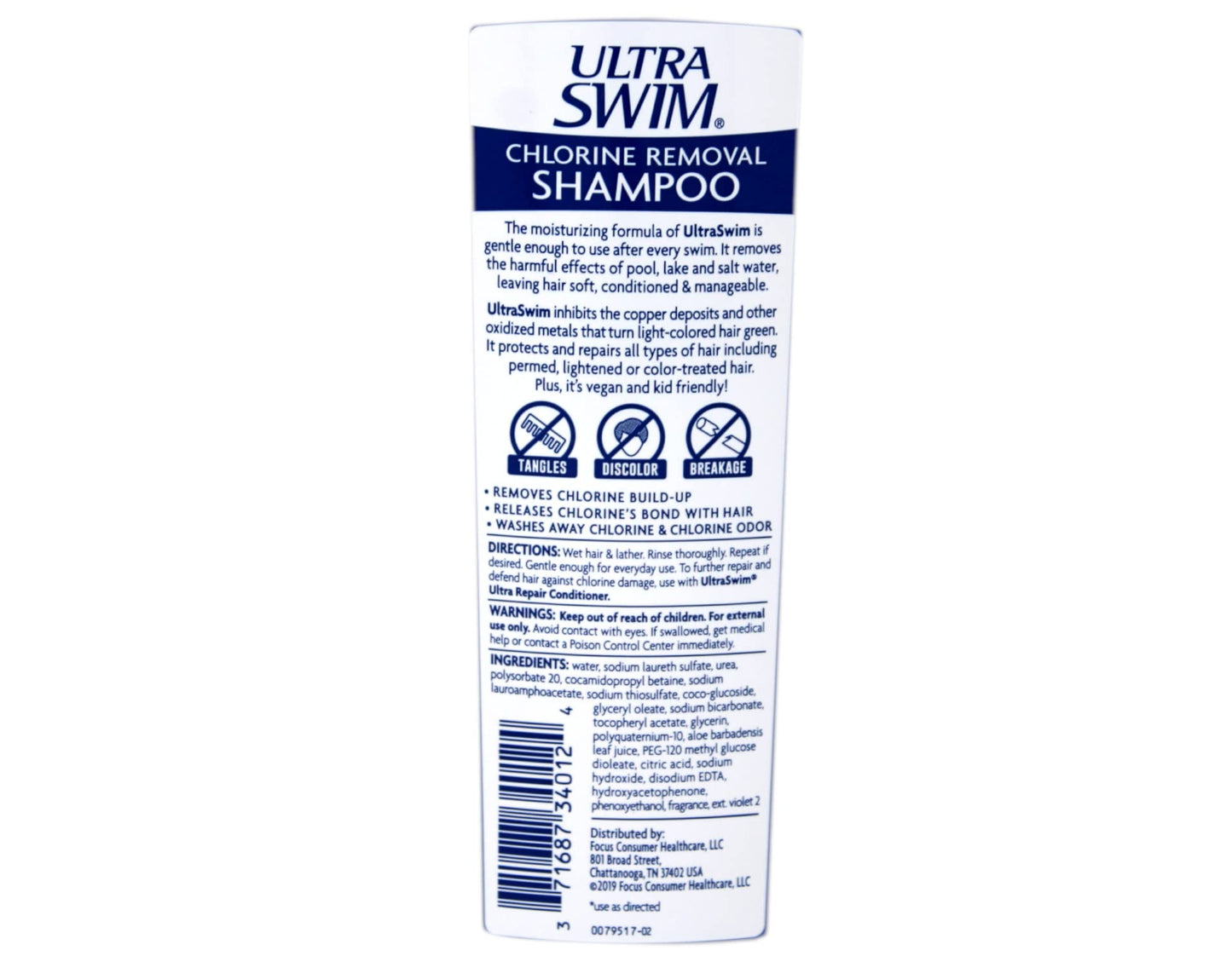 UltraSwim Chlorine-Removal Shampoo, 7-Ounce Bottles (Pack of 4) Beauty & Personal Care UltraSwim