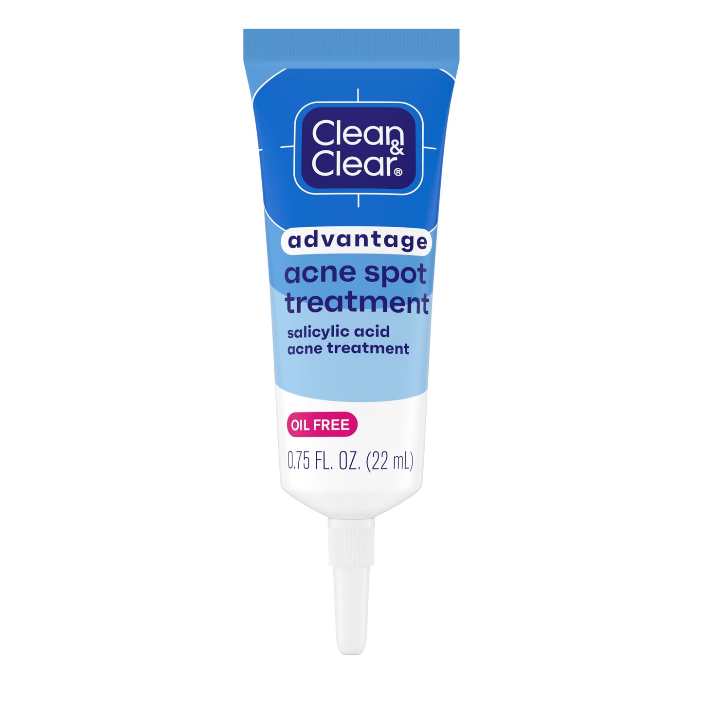 Clean and Clear Advantage Acne Spot Treatment Gel Cream with 2% Salicylic Acid & Witch Hazel, Acne Pimple Medication for Blemish & Blackhead Removal Beauty & Personal Care Clean & Clear
