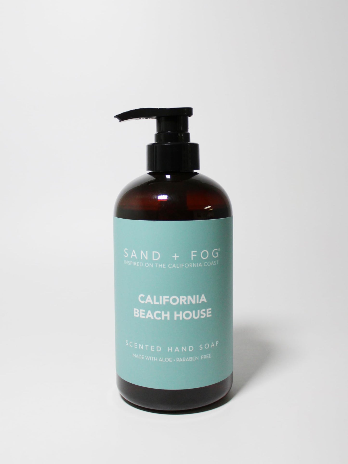 Sand + Fog California Beach House- Scented Liquid Hand Soap - Moisturizing Hand Soap - Made with Aloe - Paraben Free - 20 oz Beauty & Personal Care Sand + Fog