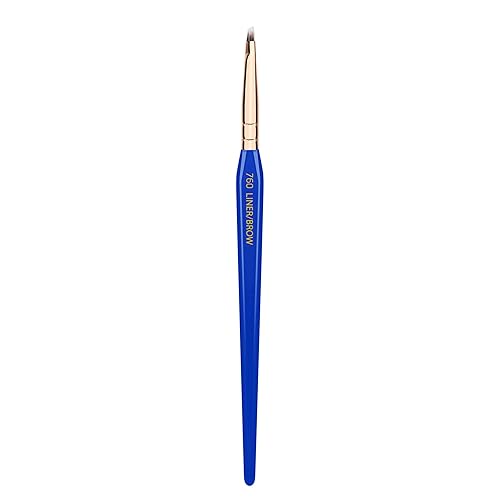 Bdellium Tools Professional Makeup Brush - Golden Triangle 760 Liner/Brow - With All Vegan and Soft Synthetic Fibers, For Eyes & Brows (Blue, 1pc) Beauty & Personal Care BDELLIUM TOOLS