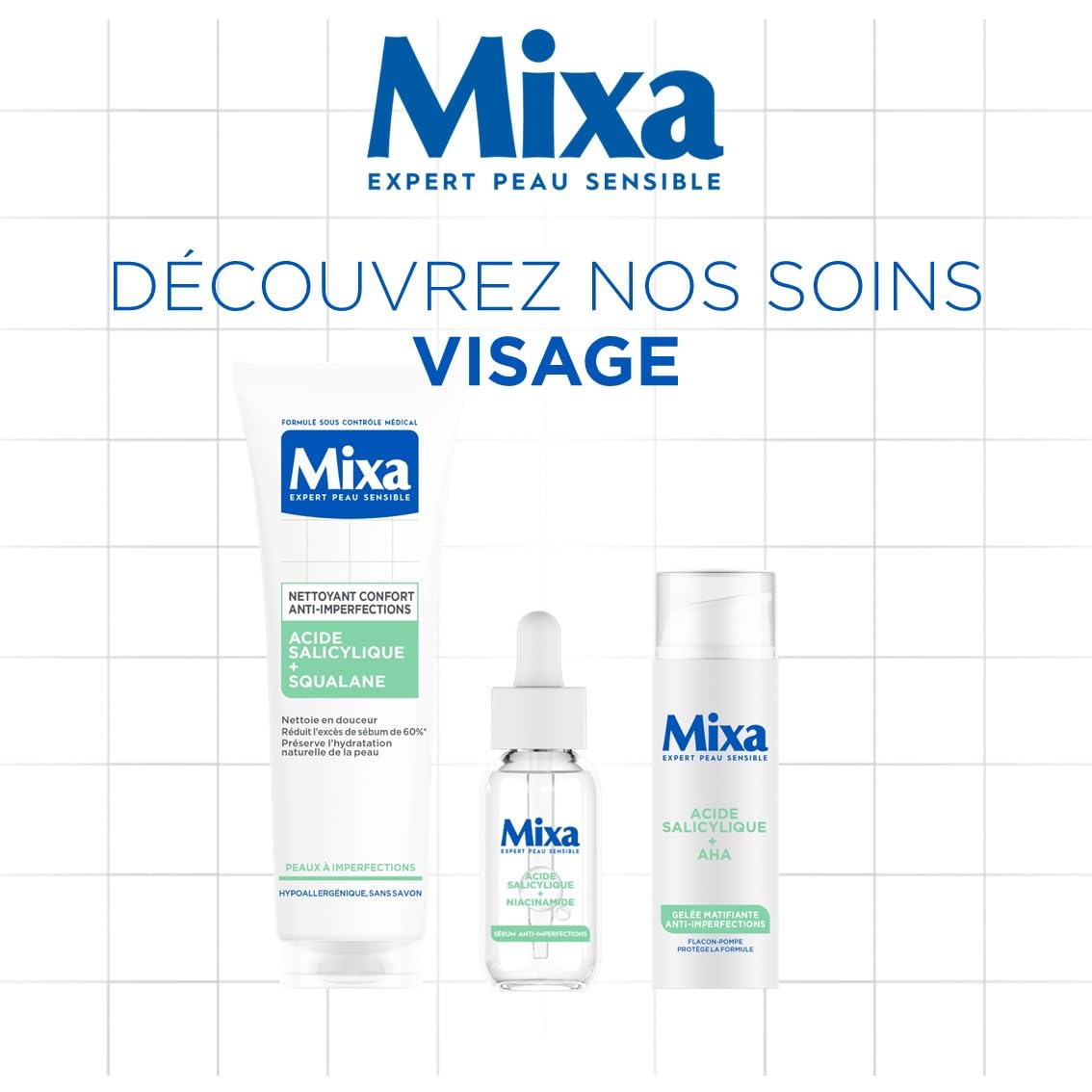 Mixa Anti-Irritation Deodorant with 48 Hour Ball Beauty and Personal Care Mixa