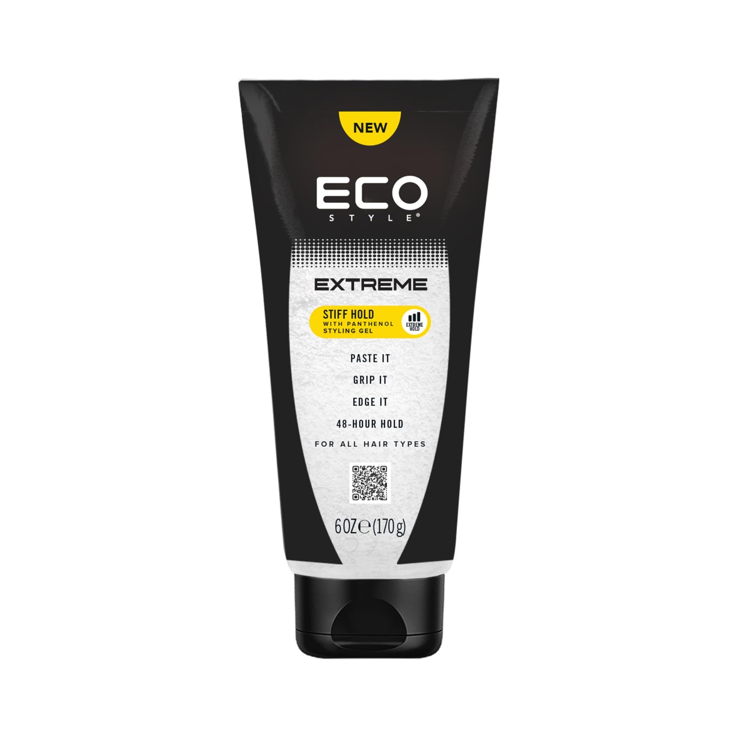 Eco Style Extreme Stiff Hold Gel - Maximum Hold Styling Gel for Textured Hair, Long-Lasting Definition and Control, Alcohol-Free Formula, 6 oz Beauty & Personal Care Eco Style