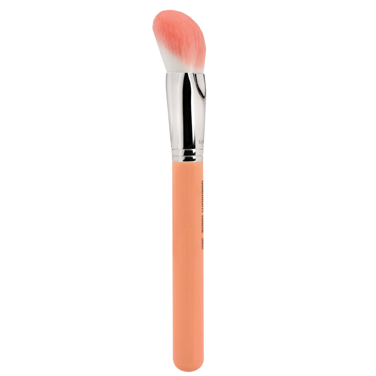 Bdellium Tools Professional Makeup Brush - Pink Bambu Series 968 BDHD Phase II Small Foundation/Contour - With Soft Synthetic Fibers, For Versatile