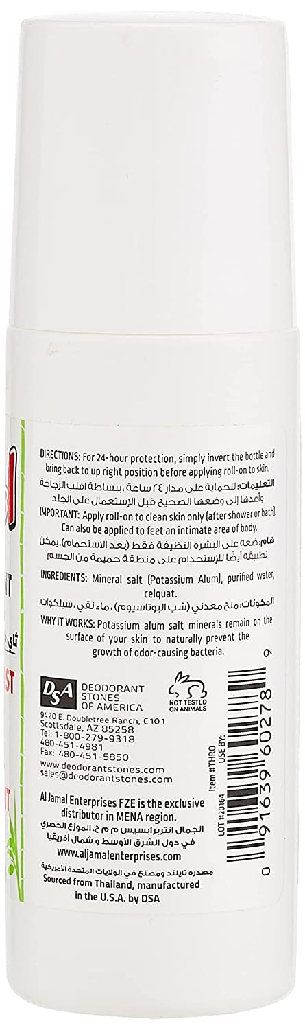 Thai Deodorant Deod Crystal Roll-On8 Beauty and Personal Care Thai Deodorant Stone