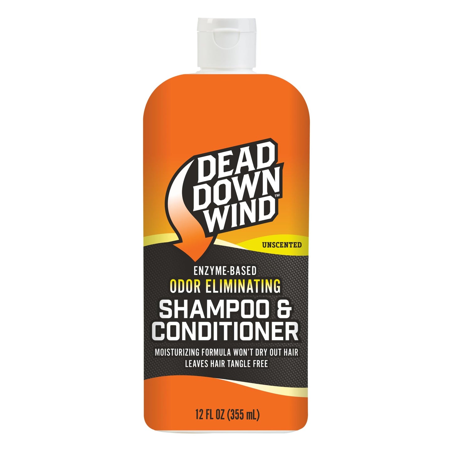 Dead Down Wind Shampoo & Conditioner | 12 oz Bottle | Odor Eliminator, Hunting Accessories | Gentle Shampoo & Conditioner for Hunting | Safe Beauty & Personal Care DEAD DOWN WIND