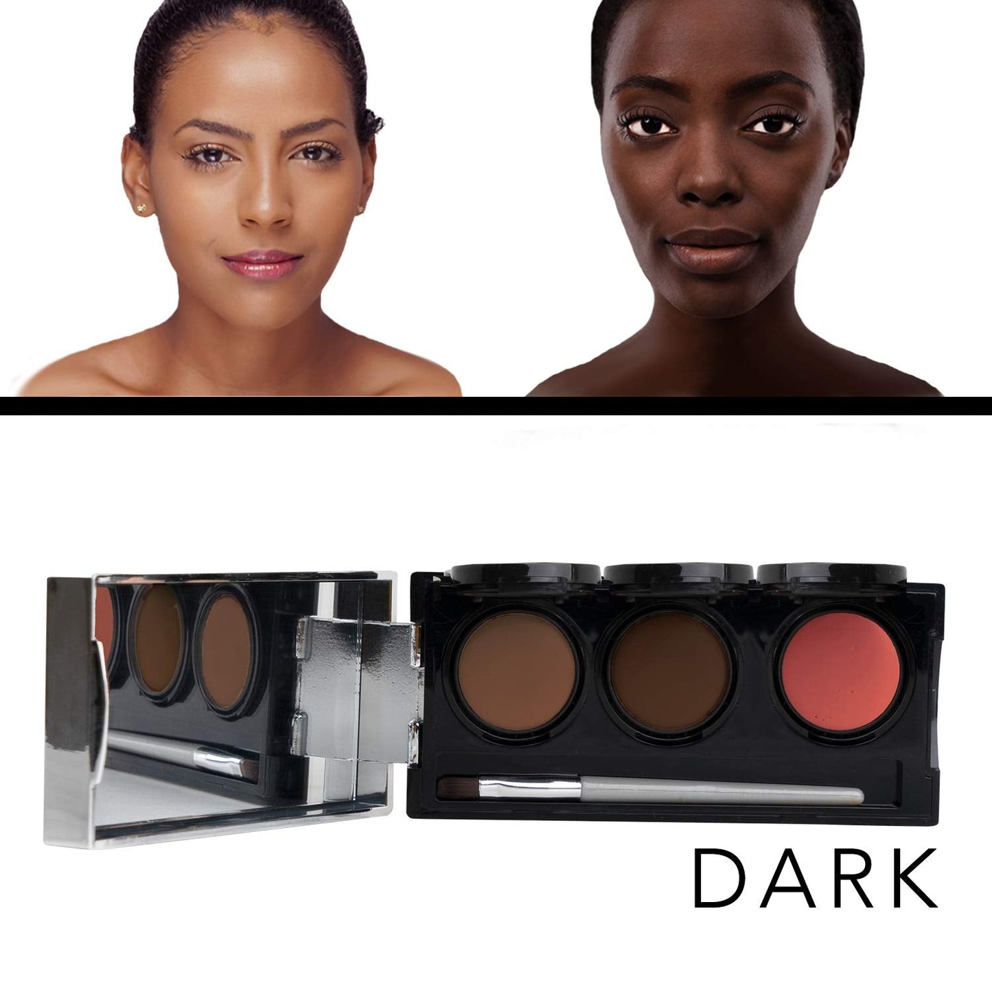 Dermaflage Tattoo Cover Up Makeup (Dark) - Bruise Full Coverage Concealer - Full Coverage Waterproof Concealer for Bruise, Scars & Acne - Smudge Proof Beauty & Personal Care Dermaflage