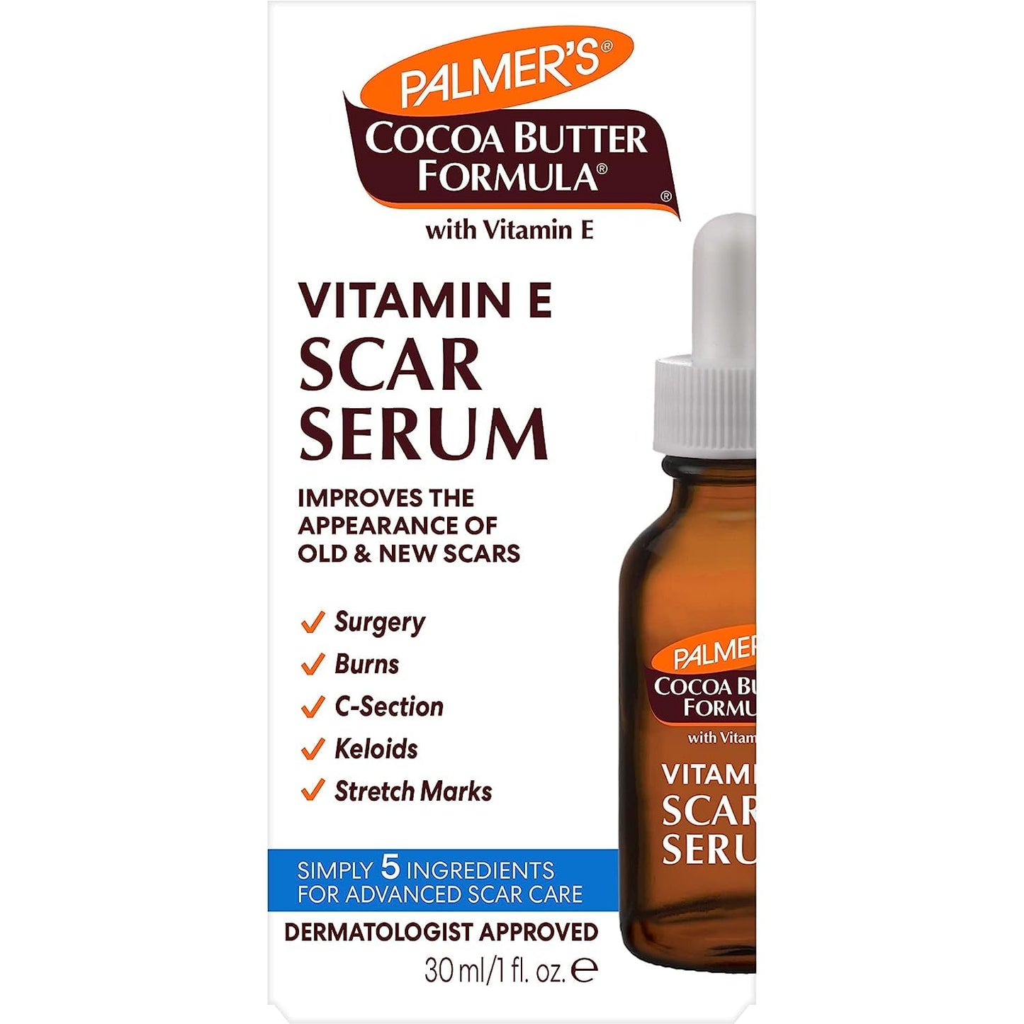Palmer's Cocoa Butter Formula Scar Serum 1 oz (Pack of 3) Beauty & Personal Care Palmer's