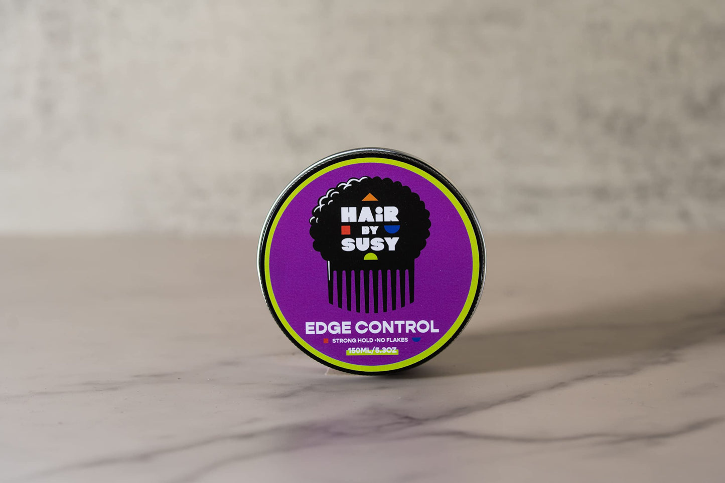 HAIR BY SUSY Edge Control - Extreme Hold, Grape Smell, No Flaking, No Residue, Great for 4C Hair and all types of hair, 5.3oz Beauty & Personal Care HAIR BY SUSY