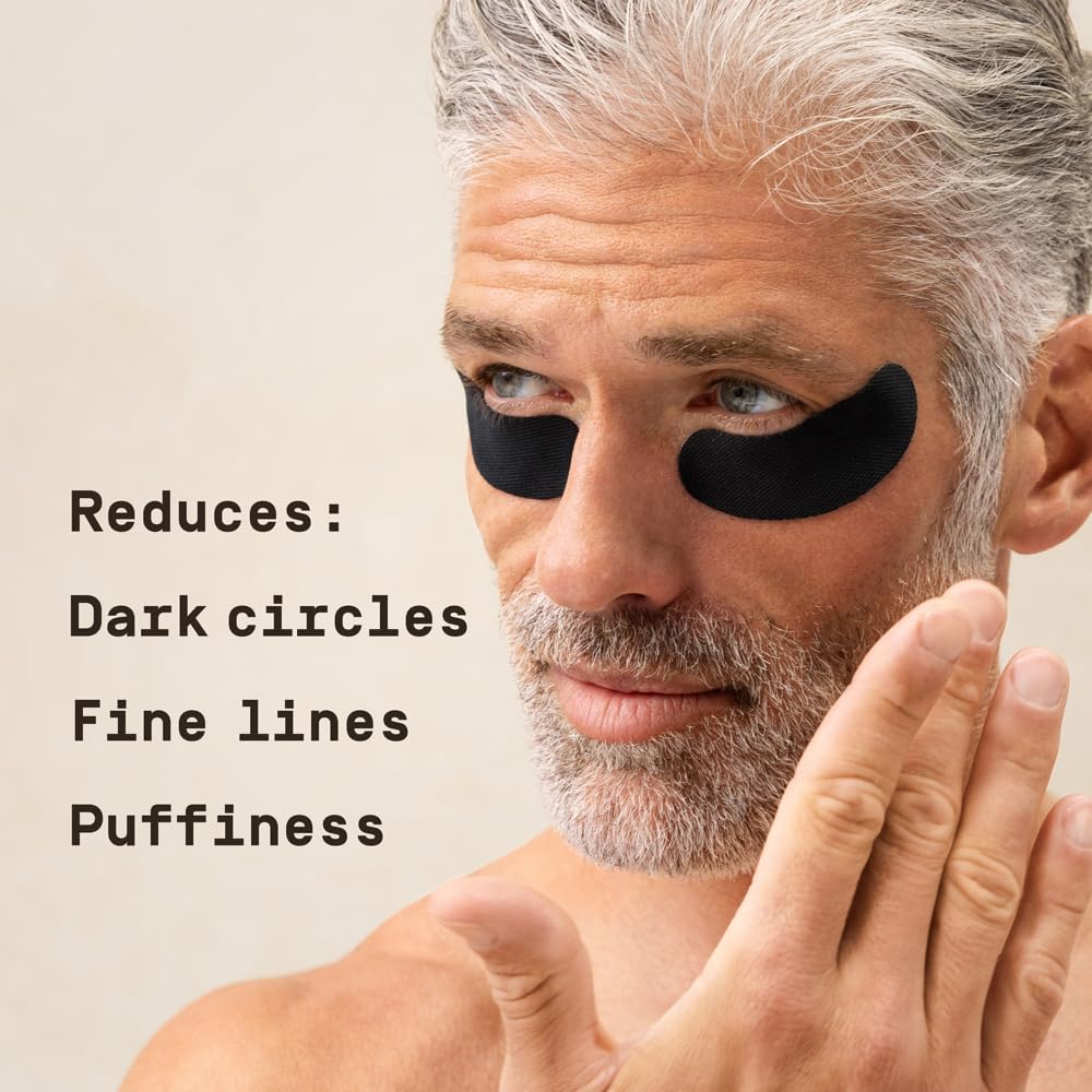 PAPATUI by Dwayne Johnson Fast-Acting Under Eye Patches for Men | Ageless Action to Reduce Puffiness, Dark Circles and Fine Lines | Made Beauty & Personal Care PAPATUI