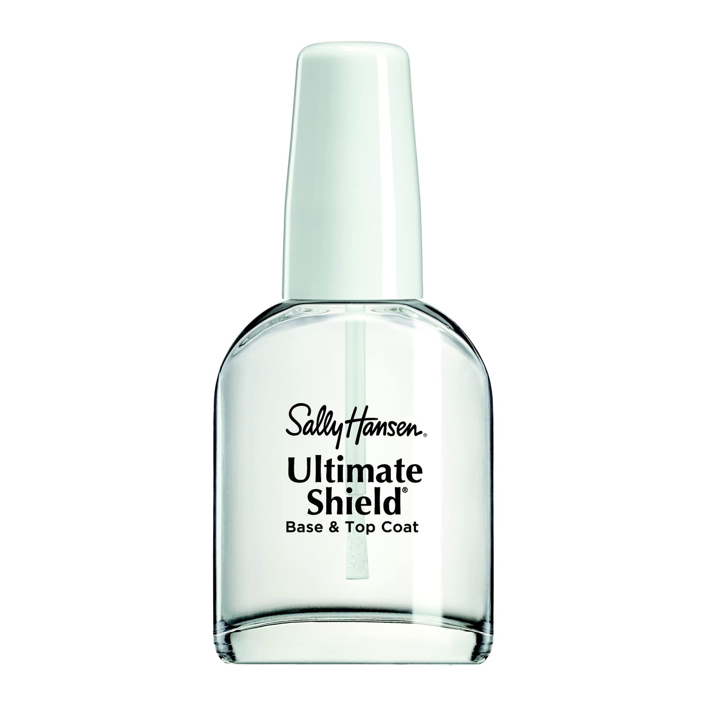 Sally Hansen Nail Treatment Ultimate Shield® Base & Top Coat | Strengthens & Protects Nails | Long-Lasting Clear Finish | Nail Strengthener Beauty & Personal Care Sally Hansen