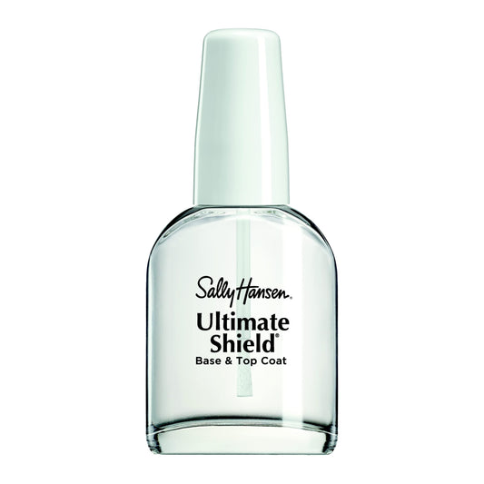 Sally Hansen Nail Treatment Ultimate Shield® Base & Top Coat | Strengthens & Protects Nails | Long-Lasting Clear Finish | Nail Strengthener Beauty & Personal Care Sally Hansen