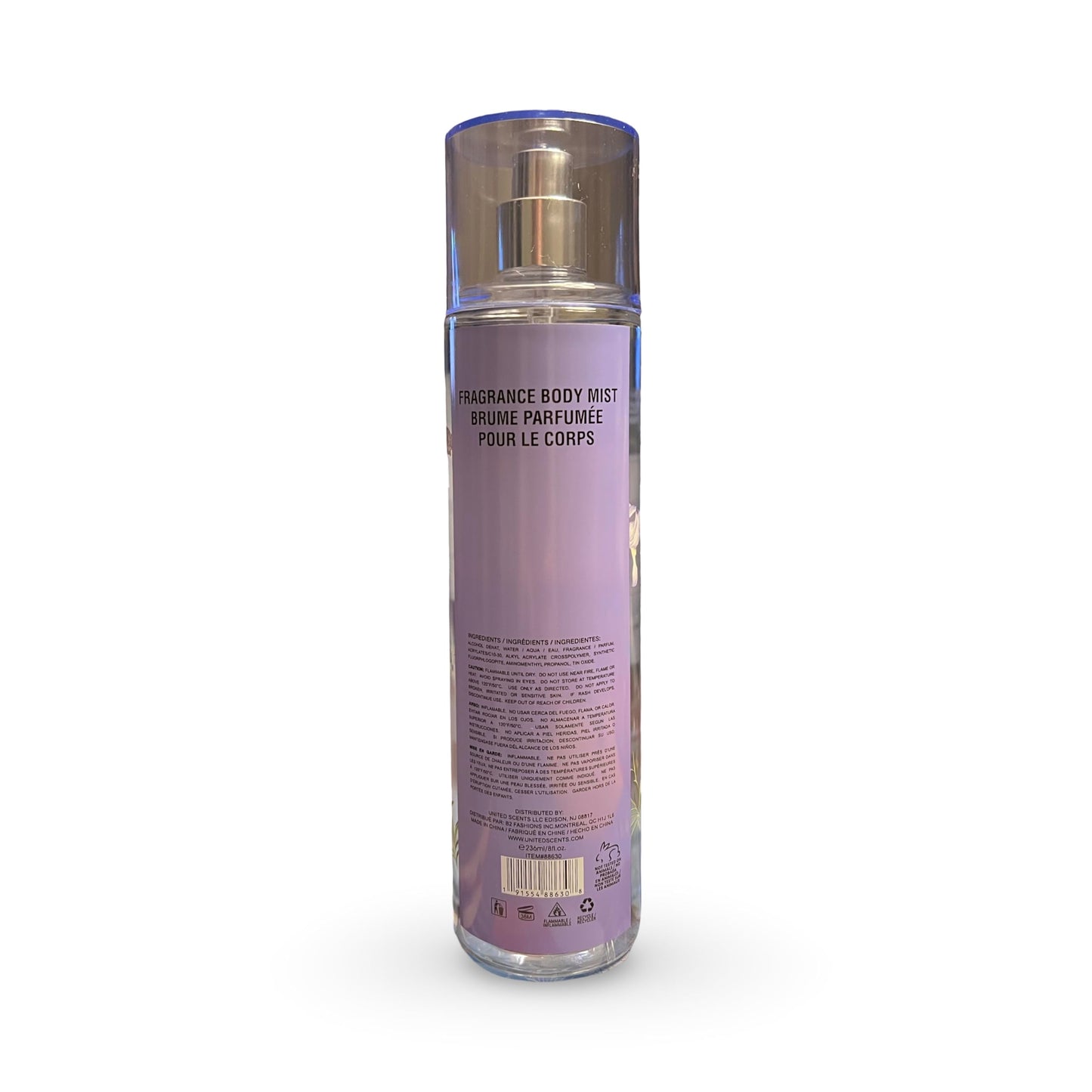 United Scents LAVENDER Fragrance Body Mist, 8 Fl Oz Beauty & Personal Care United Scents