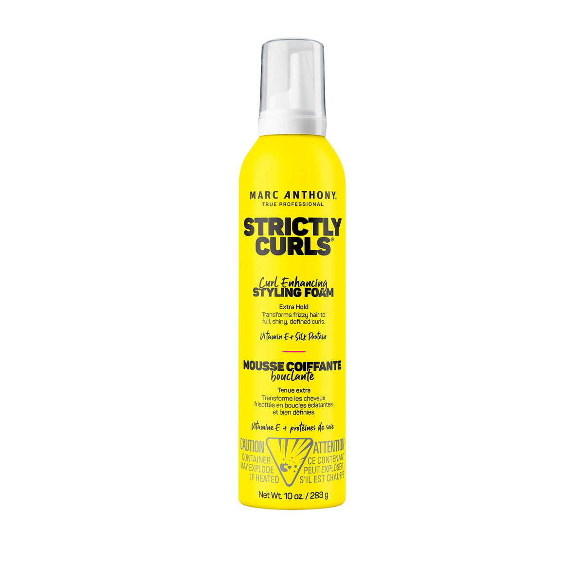 Marc Anthony Strictly Curls Styling Foam – Extra Hold Curl Enhancing Mousse with Vitamin E & Silk Proteins, Anti-Frizz, Sulfate-Free Beauty & Personal Care Marc Anthony