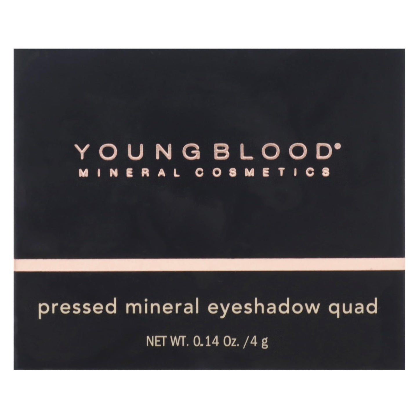 Youngblood Pressed Mineral Eyeshadow Quad - Taupe Smoke for Women - 0.14 oz Eye Shadow Beauty & Personal Care Youngblood