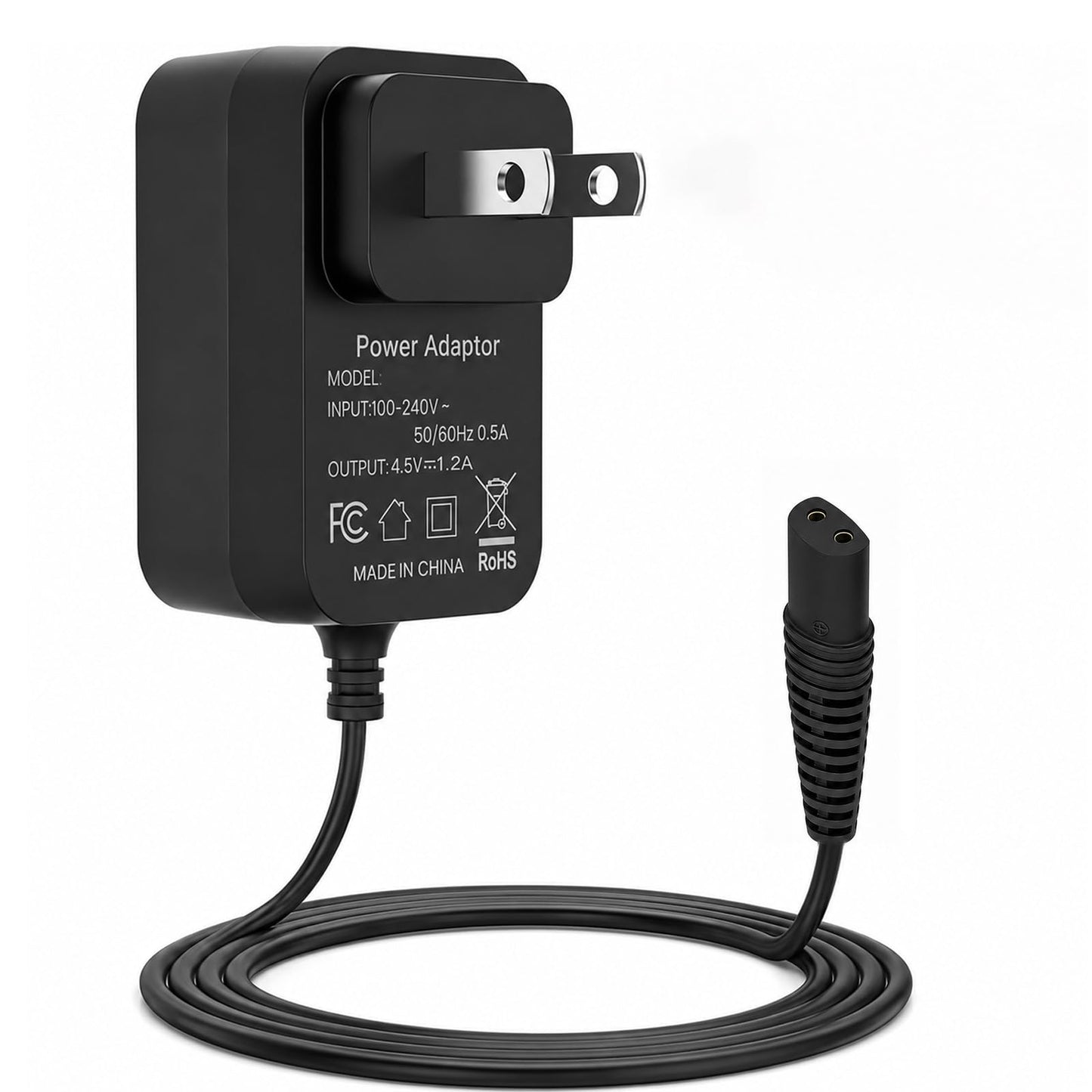 for Babyliss PRO FXFS2 Foil Shaver Charger, 4.5V Power Cord for BaBylissPRO FOILFX02 METALFX Double Foil Razor Beauty and Personal Care Gsojaru