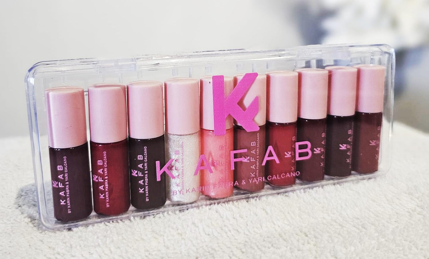 KAFAB Wine Party Lipgloss - A juicy, wine-inspired gloss for bold, social beauty lovers, perfect for nights out, wine tastings, and glam moments Beauty & Personal Care KAFAB