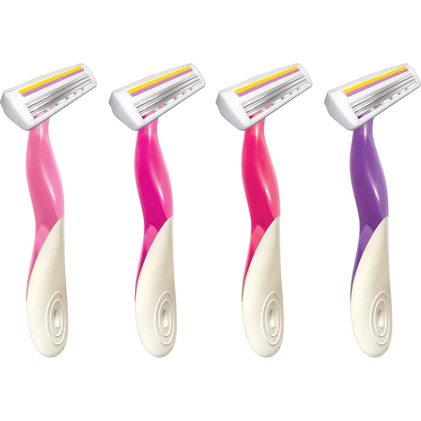 Bic Soleil Twilight, Triple Blade Disposable Shavers for Women 4 ea (Pack of 5) Beauty and Personal Care BIC