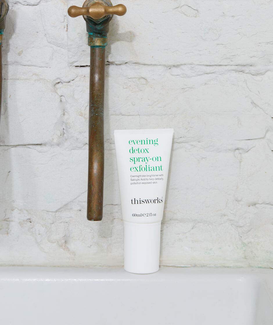 ~thisworks evening detox spray-on exfoliant: Skin Brightener, 60ml | 2 fl oz Beauty & Personal Care THISWORKS