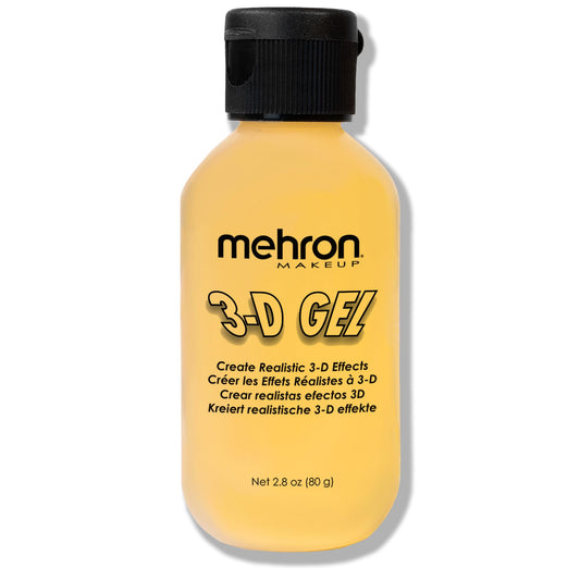 Mehron Makeup 3-D Gel | Gelatin Special Effects Makeup | Halloween FX & Scarring Gel | Fake Skin for Stage, Screen, Theater, Cosplay, and Halloween (2 Beauty & Personal Care Mehron