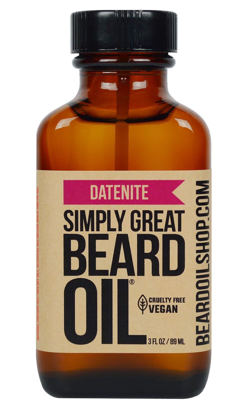 Simply Great Beard Oil - DATENITE Scented Beard Oil - Beard Conditioner 3 Oz Easy Applicator - Natural - Vegan and Cruelty Free Care for Beards Beauty and Personal Care Simply Great Beard Oil